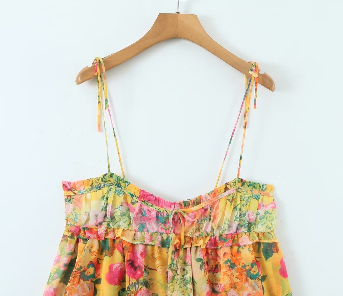 Y2K Wildflower Crush Ruffle Dress
