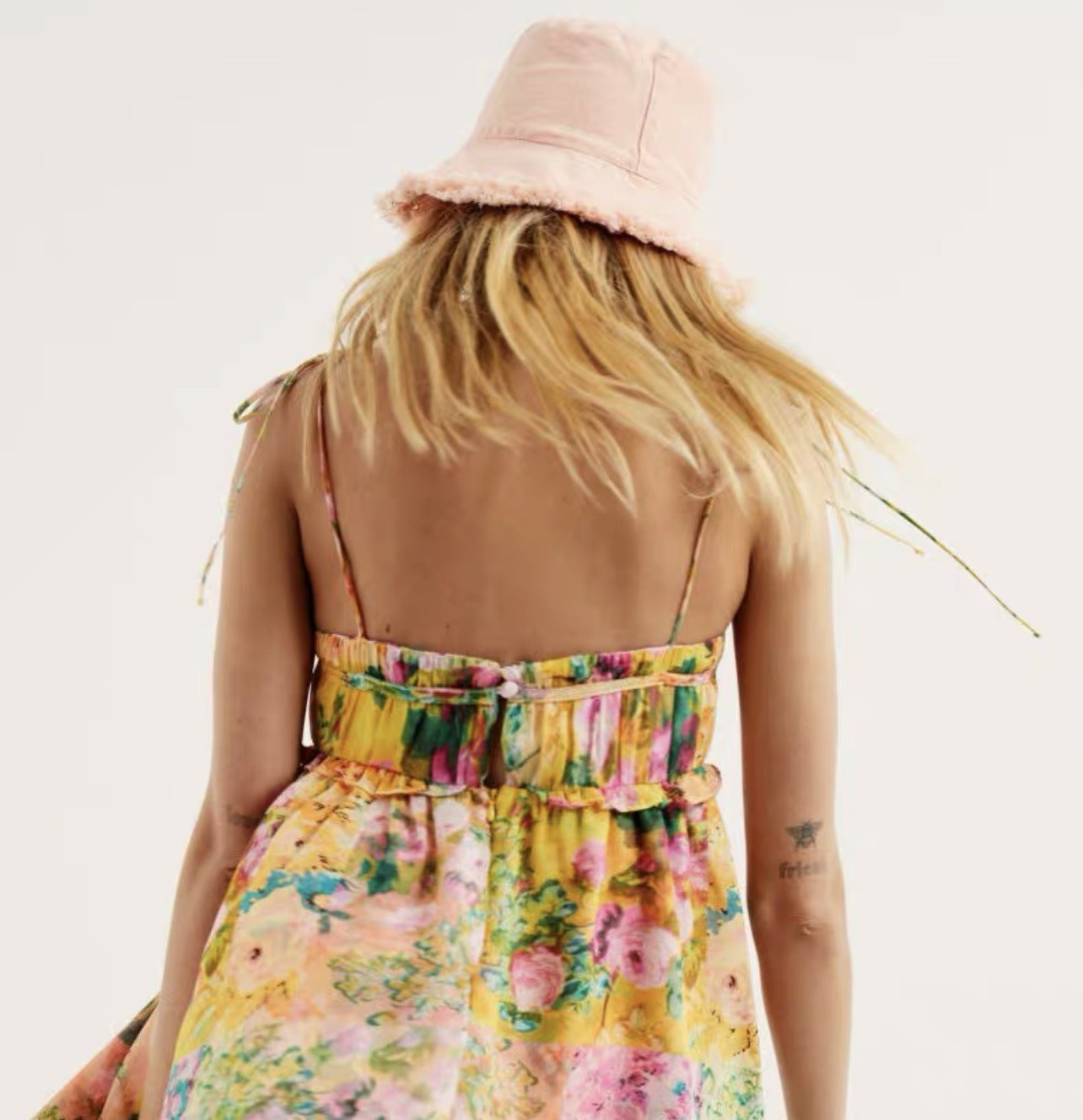 Y2K Wildflower Crush Ruffle Dress